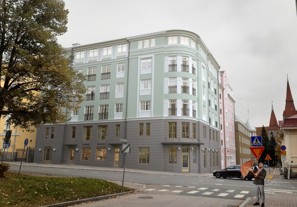 Apartment house in Tampere, Finland, 2019 Arhitektibüroo Allan Strus